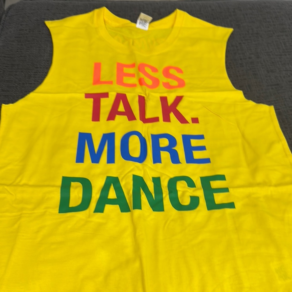 Zumba Fitness Yellow Tank Top